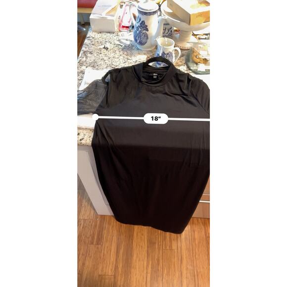 DKNY Black Evening Goth Dress Women’s Large L Gothic Elegant Party Formal - Picture 7 of 9